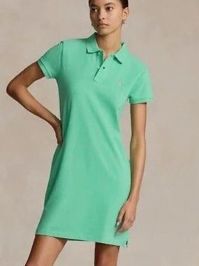 Ralph Lauren Mint Green Polo Shirt Dress